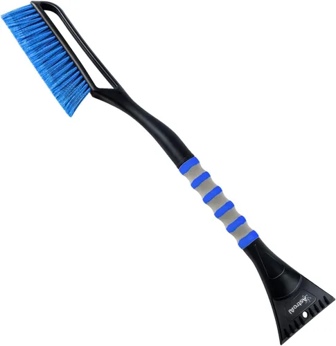 Vista 2 de AstroAI 27" Snow Brush - Pasamontañas para máscara de esquí