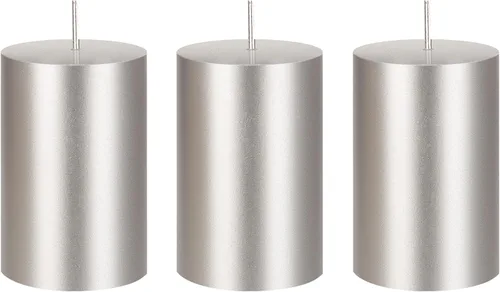 Vista 9 de Mega Candles 1 vela de pilar de oro sólido sin perfume, vertida a mano, vela de cera de alta calidad de 2 x 3 pulgadas, decoración del hogar, spas