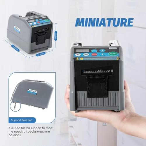 Vista 4 de dispensador automático de cinta+caja de cuchillo de repuesto