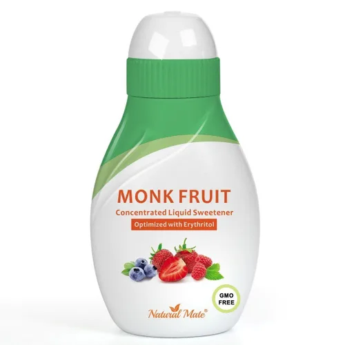 Vista 6 de Edulcorante líquido concentrado de fruta de monje (optimizado con eritritol) 1.33 onzas líquidas (1.3 fl oz), paquete de 3