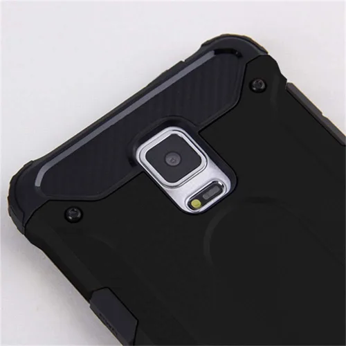 Vista 5 de Funda de teléfono para Samsung Galaxy Note 3 con protector de pantalla de vidrio templado y accesorios para celulares, goma resistente, de doble