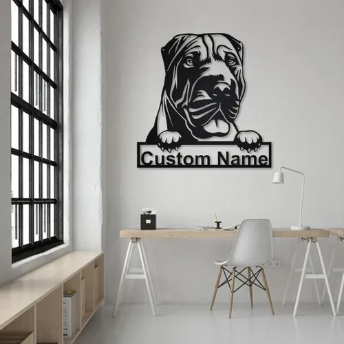 Vista 69 de Letrero de madera personalizado de perro Airedale Terrier Letrero de madera personalizado Airedale Terrier Airedale Terrier divertido Regalo