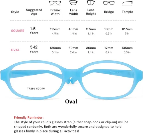 Vista 17 de AQWANO Children Optical Glasses Frame tr90 Flexible Bendable One-piece Safe Eyeglasses Girls Boy