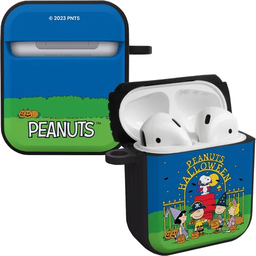 Vista 10 de Affinity Bands Peanuts Halloween HDX - Funda compatible con Apple AirPods Gen 1 y 2 (gran calabaza)