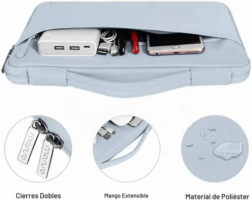 Vista 5 de MOSISO Compatible con funda para MacBook Air de 13 pulgadas con chip M1, versiones 2021, 2020, 2019, 2018, modelos A2337, A2179, A1932, pantalla