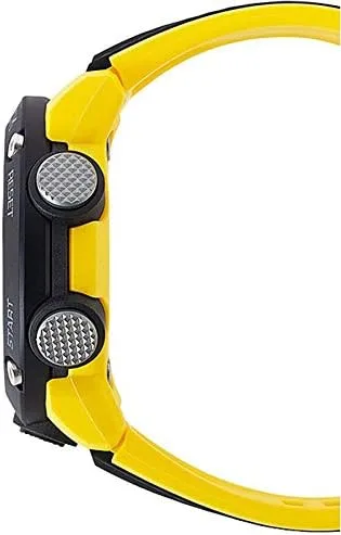 Vista 3 de Casio Reloj analógico digital de cuarzo para hombre con correa de resina GA-2000-1A9ER, Pulsera