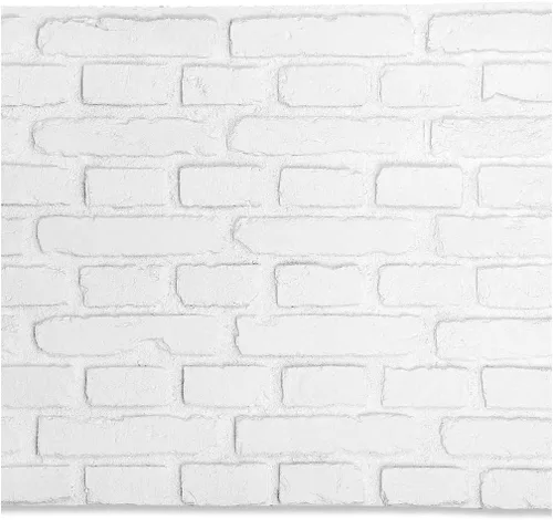 Vista 7 de Faix Paneles de pared de ladrillo, paneles de pared 3D FRP en estilo rústico para dormitorio, comedor, restaurante, cafetería, bar, diseño duro