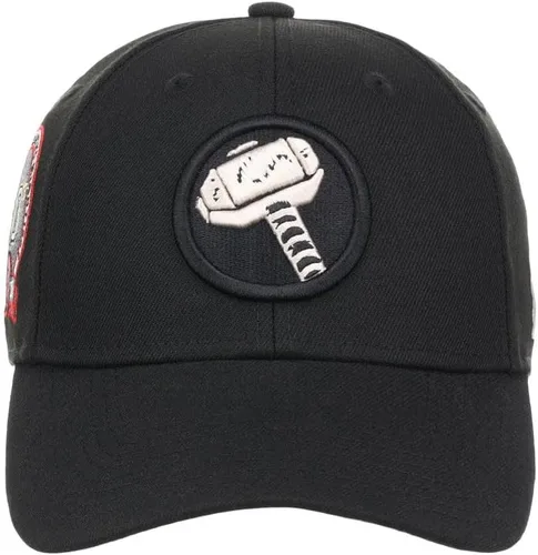 Vista 2 de Marvel Comic UV Ajustable Gancho y Bucle Curvo Tapa Blk