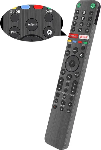Vista 19 de Paquete de 2 para reemplazo remoto de TV Philips, compatible con todos los televisores inteligentes Philips LED/LCD/HDTV/UHD (NH500UP)