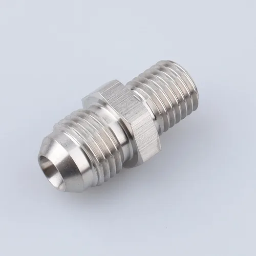 Vista 5 de AC PERFORMANCE Macho M10 x 1.0 Rosca métrica a -3 AN Flare Adaptador Acero Inoxidable