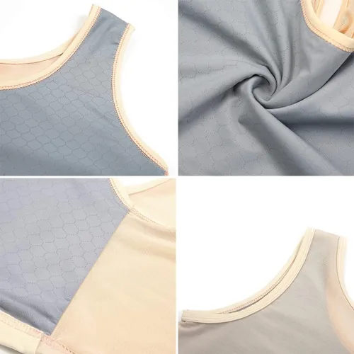 Vista 4 de JARAZIN Chest Binder for Transgender Women Tomboy FTM Breast Binder Bra Pullover Tank Top