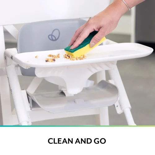 Vista 7 de Evenflo Silla elevadora plegable portátil 2 en 1 Eat & Go