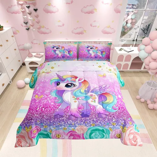 Vista 40 de Manfei Juego de edredón de vaquero occidental tamaño individual, juego de ropa de cama con estampado de calavera de toro, caballo y flecha, 2 piezas