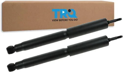 Vista 211 de TRQ Juego de amortiguadores traseros compatible con Chevrolet Express 1500 2003-2014, Express 3500 2006-2022, GMC Savana 1500, Savana 3500