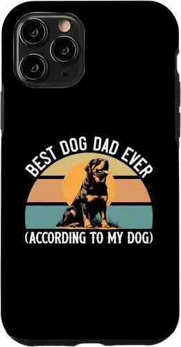 Vista 29 de Rottweiler Dog Lover Gift, Best Dog Dad Ever, Rottie Father Case for iPhone 17