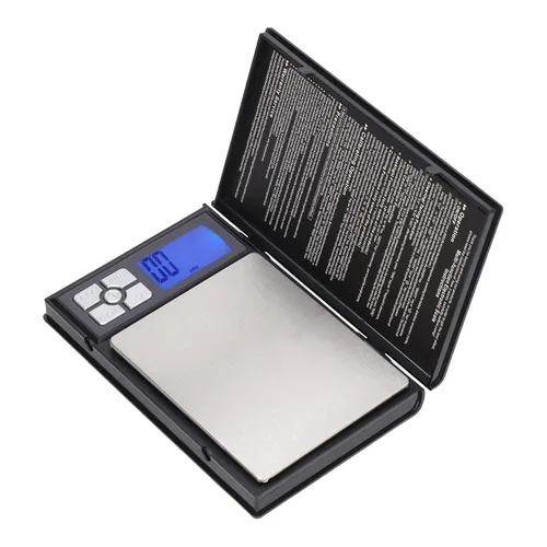 Vista 2 de Báscula digital de bolsillo de 70.55 oz/0.00 oz de alta precisión, micro mini báscula de alimentos, báscula de joyería, portátil, gramo y oz