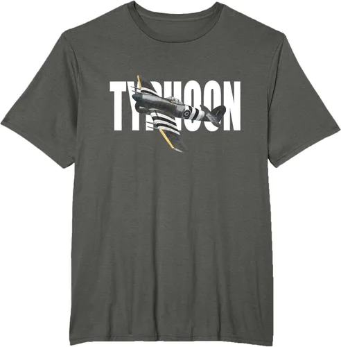 Vista 5 de RAF Hawker Typhoon WW2 Fighter Aircraft T-Shirt