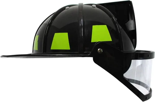 Vista 6 de Nicky Bigs Novelties Morph - Disfraz de bombero duro, casco de bombero duro, accesorios de bombero, ajustable