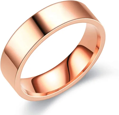 Vista 4 de Anillo BFF para 2-3-4-5-6-7-8-9-10 Personazlied BFF Friendship Jewelry Pinky Promise Pinky Swear minimalista pulido acero inoxidable plano apilable