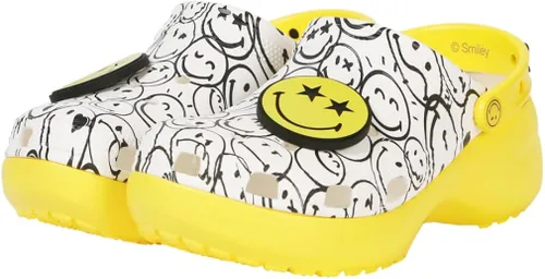 Vista 8 de Crocs Zappos Print Lab SmileyWorld Classic Platform Clog
