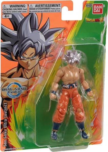 Vista 8 de Bandai Namco - Dragon Ball Super - Goku Ultra Instinct, figura de acción Dragon Ball Evolve de 5 pulgadas