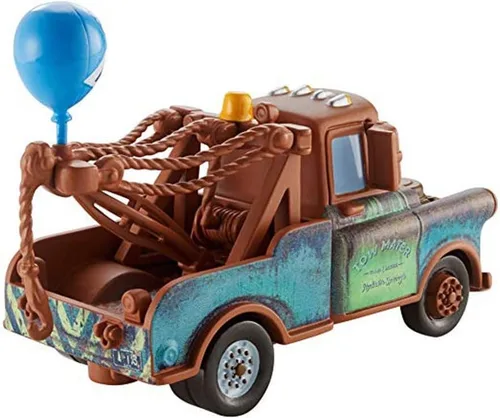 Vista 2 de Disney Pixar Cars 2022 Metal Mater con globo fundido a presión