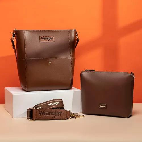 Vista 2 de Wrangler - Bolso bandolera con inserto organizador para mujer