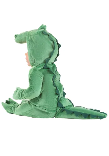 Vista 2 de Disfraz de Cocodrilo Adorable para Bebés Multicolor