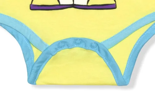 Vista 7 de Disney Toy Story Buzz Lightyear and Woody - Conjunto de 3 piezas para niños recién nacidos y bebés, color azulverde lima