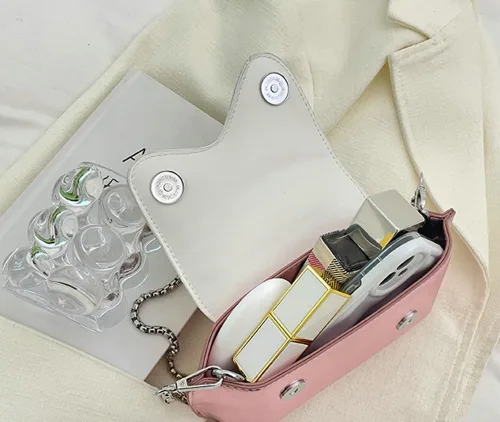 Vista 6 de Bolso pequeño de color plateado, bolsos cruzados, bolsos de noche Y2K, bolso de mano para mujer, bolsos de hombro, bolsa de mano para mujer 2023
