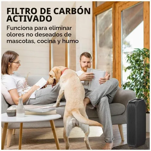 Vista 4 de Purificador de aire con luz germicida LED UV