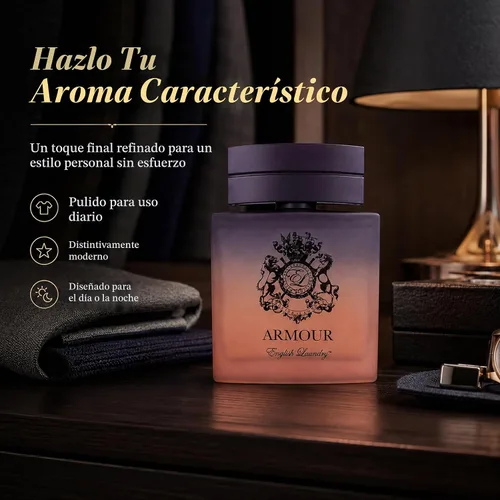 Vista 6 de English Laundry Armour Eau de Parfum en aerosol, 3.4 onzas líquidas