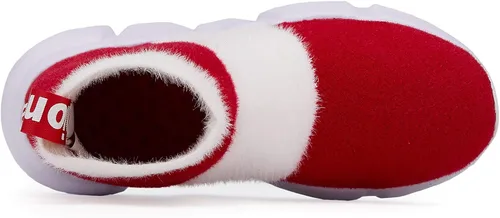 Vista 7 de Hetios Tenis para correr para niñas calcetines de tacón alto zapatos deportivos para niños zapatos de calcetín para niños niñoniño pequeñoniño grande