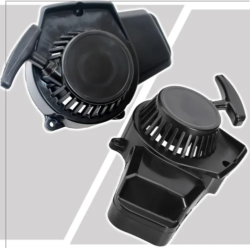 Vista 7 de AXITRON Arrancador de retroceso para 2 tiempos 33cc 47cc 49cc 50cc para Kazuma, Peace, Apollo, SSR Bicicletas Minimotos ATV con engranaje