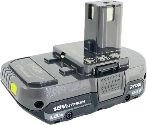 Vista 3 de Ryobi P189 18 voltios 1.5 Ah One+ batería de iones de litio recargable compacta inalámbrica de liberación rápida