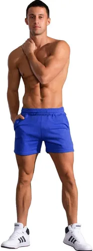 Vista 3 de GYMAPE Hombres Culturismo Gimnasio Entrenamiento 5 pulgadas Deportes Correr Fitness Shorts