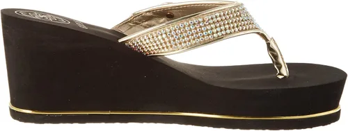 Vista 6 de GUESS Sandalias de cuña Sarraly para mujer