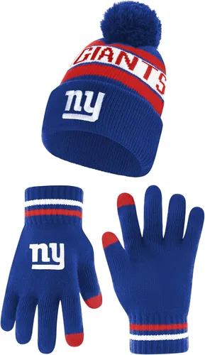 Vista 20 de Ultra Game Adults NFL Official Super Soft Winter Beanie Knit Hat With Warm Touch Screen Gloves