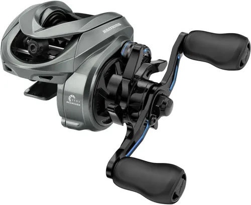 Vista 11 de KastKing Kestrel Carbon Baitcasting Fishing Reels, Finesse Baitcaster Gris - Derecho - 8.4:1