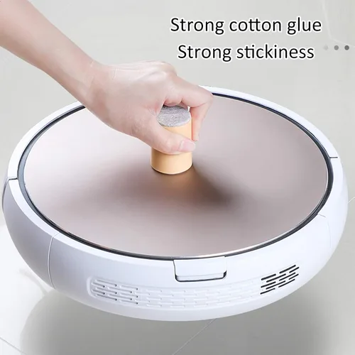 Vista 3 de Piernas autoadhesivas cuadradas/redondas para muebles, patas de mesa de café de 1.969 in de alto, cojín de patas de sofá silencioso, patas