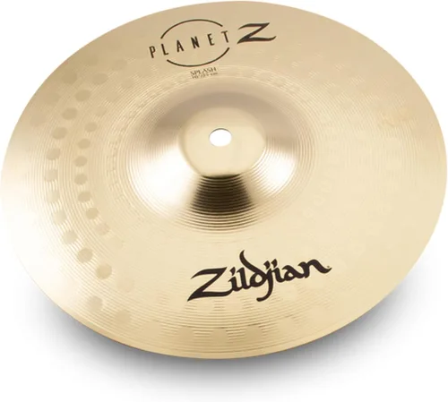 Vista 9 de Zildjian ZP4PK Planet Z - Paquete completo de platillos de 14/16/20 pulgadas Crash and Ride Included, Drum Set Starter Kit for New Players, Bright