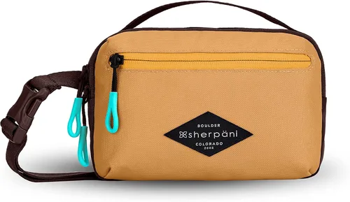 Vista 7 de Sherpani Hyk - Bolsa de cinturón ligera, cangurera de viaje, bolsa cruzada para mujer, protección RFID, Esfera solar., Hyk