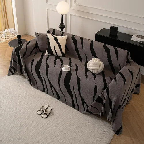 Vista 90 de ROOMLIFE Manta de sofá estilo azteca boho para sillones de 2/3 cojines, fundas de sofá lavables y antideslizantes aptas para mascotas, protector