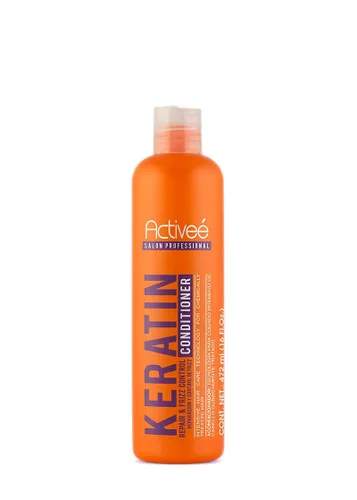 Vista 2 de Kit de champú y acondicionador para el cabello con queratina de 16 onzas Cabello alisado con queratina y tratado químicamente por Activee