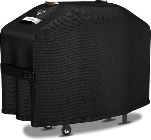 Vista 12 de PasWith Cubierta de Plancha para Blackstone de 22 pulgadas con Capucha y Soporte【Tela Resistente de Servicio Pesado 600D Mejorada】Cubierta