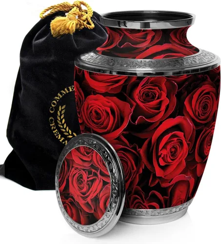 Vista 47 de Urnas de Cremación Conmemorativas para Cenizas Humanas de Adultas Femeninas - Urnas Personalizadas y Decorativas - Urnas Bellamente Hechas a Mano