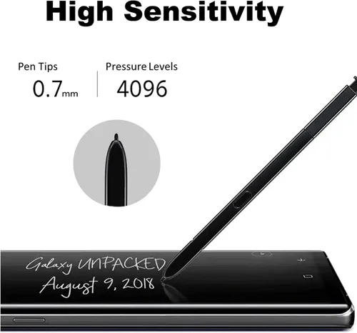 Vista 5 de Paquete de 2 lápices capacitivos Galaxy Note 9 (sin Bluetooth) para Samsung Galaxy Note 9 pantalla táctil S Pen para Samsung Galaxy Note9 N960 todas