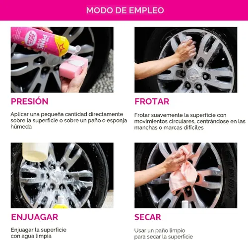 Vista 6 de Stardrops The Pink Stuff Limpiador en crema milagroso – Limpiador líquido multiuso para cocinas, baños y más – Elimina grasa, suciedad y sarro