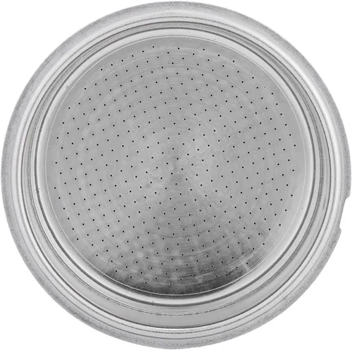 Vista 9 de Cesta de filtro de café ultrafina de acero inoxidable de doble capa, filtro poroso presurizado de doble taza de café de 2.008 in, accesorios