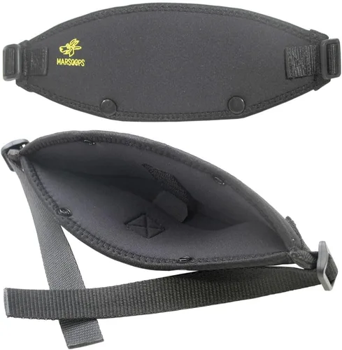 Vista 2 de Aqua Marsoop - Funda para correa de máscara todo en uno y funda flotante para máscara, color amarillo